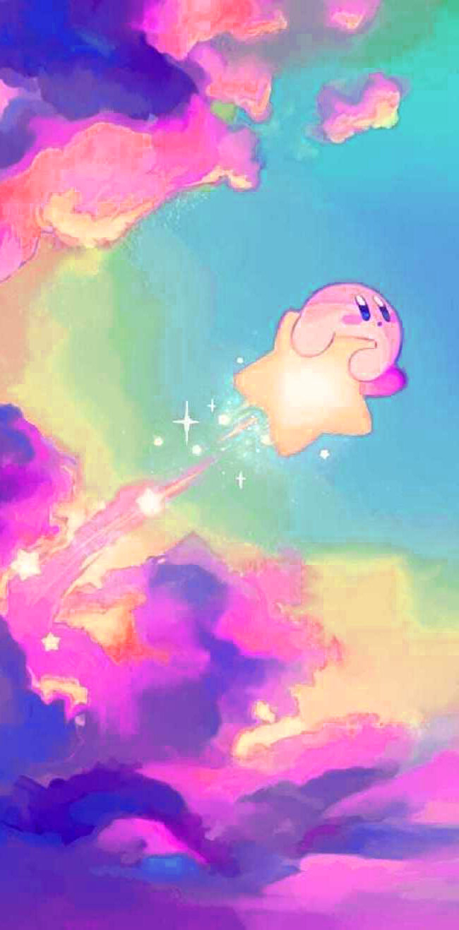 650x1320 Kirby Wallpaper, Phone