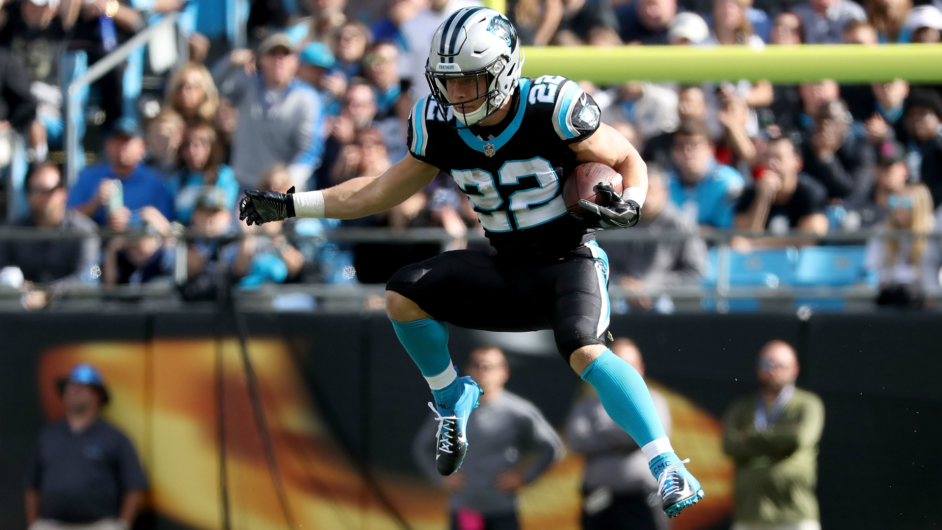 1920x1080 Like a cat': Christian McCaffrey continues to wow Panthers, Desktop