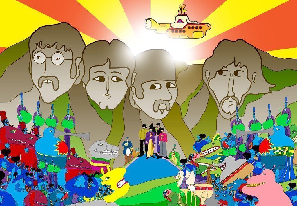 1030x720 Yellow Submarine, Desktop