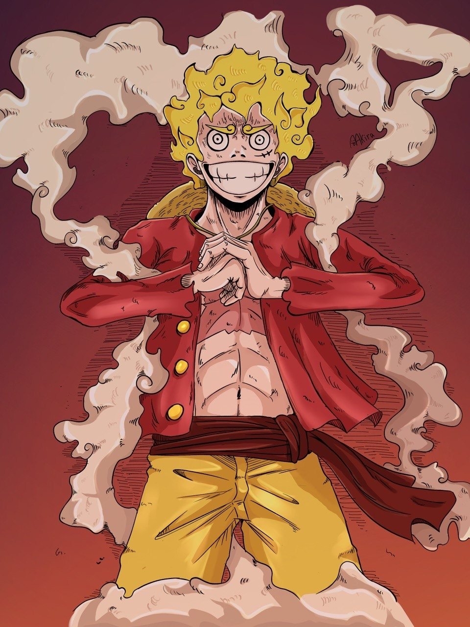 960x1280 Joy Boy Luffy is ready to fight!, Phone