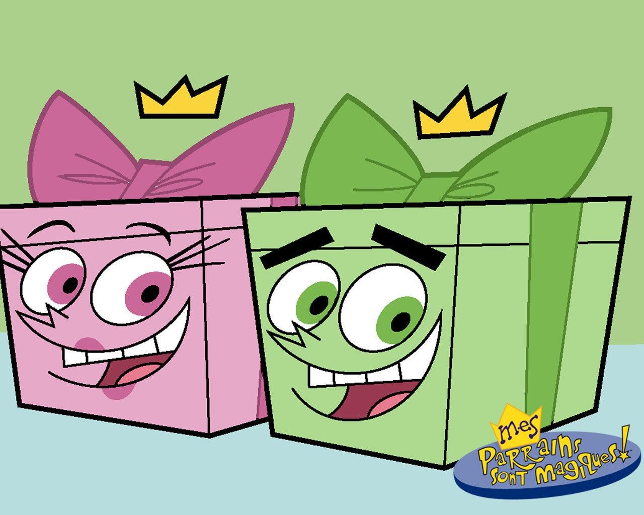 1280x1030 The Fairly OddParents image Cosmo and Wanda as present boxes! HD, Desktop