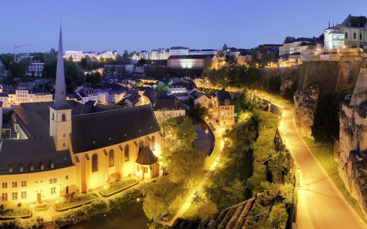 1280x800 Luxembourg City Presentation, Desktop