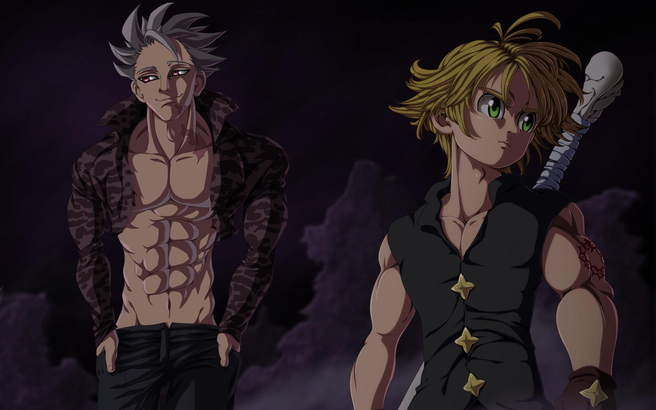 2560x1600 Wallpaper of Ban, The Seven Deadly Sins, Meliodas, Anime, Sin, Desktop