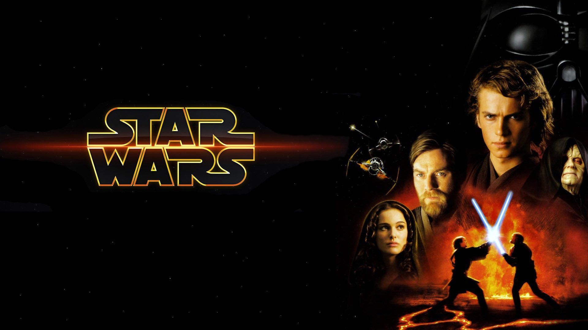 1920x1080 Anakin Skywalker Darth Vader Obi Wan Kenobi Padme Amidala Wallpaper:, Desktop