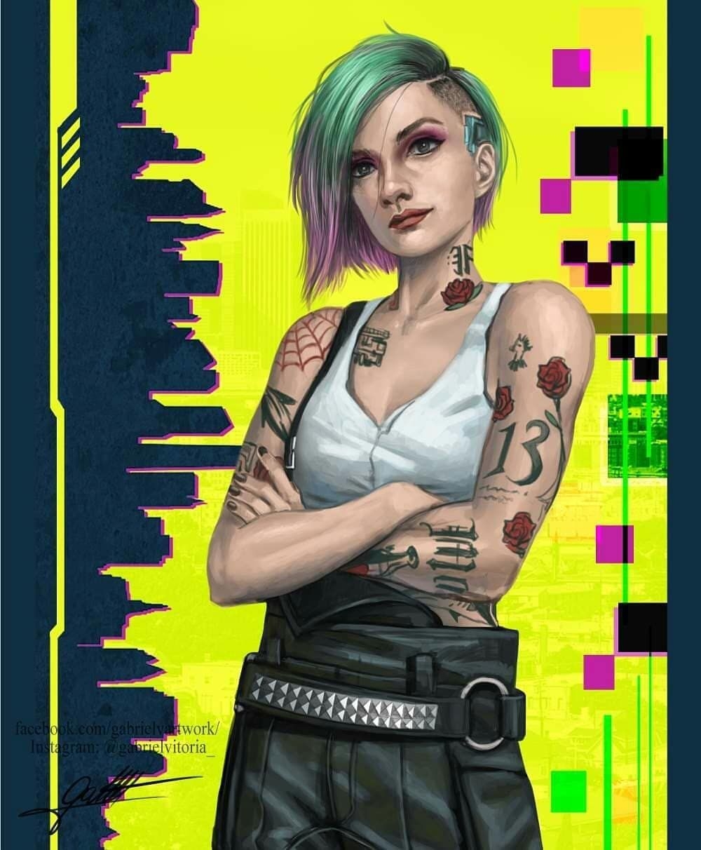 1000x1220 Cyberpunk 2077 Judy Alvarez Romance, Phone