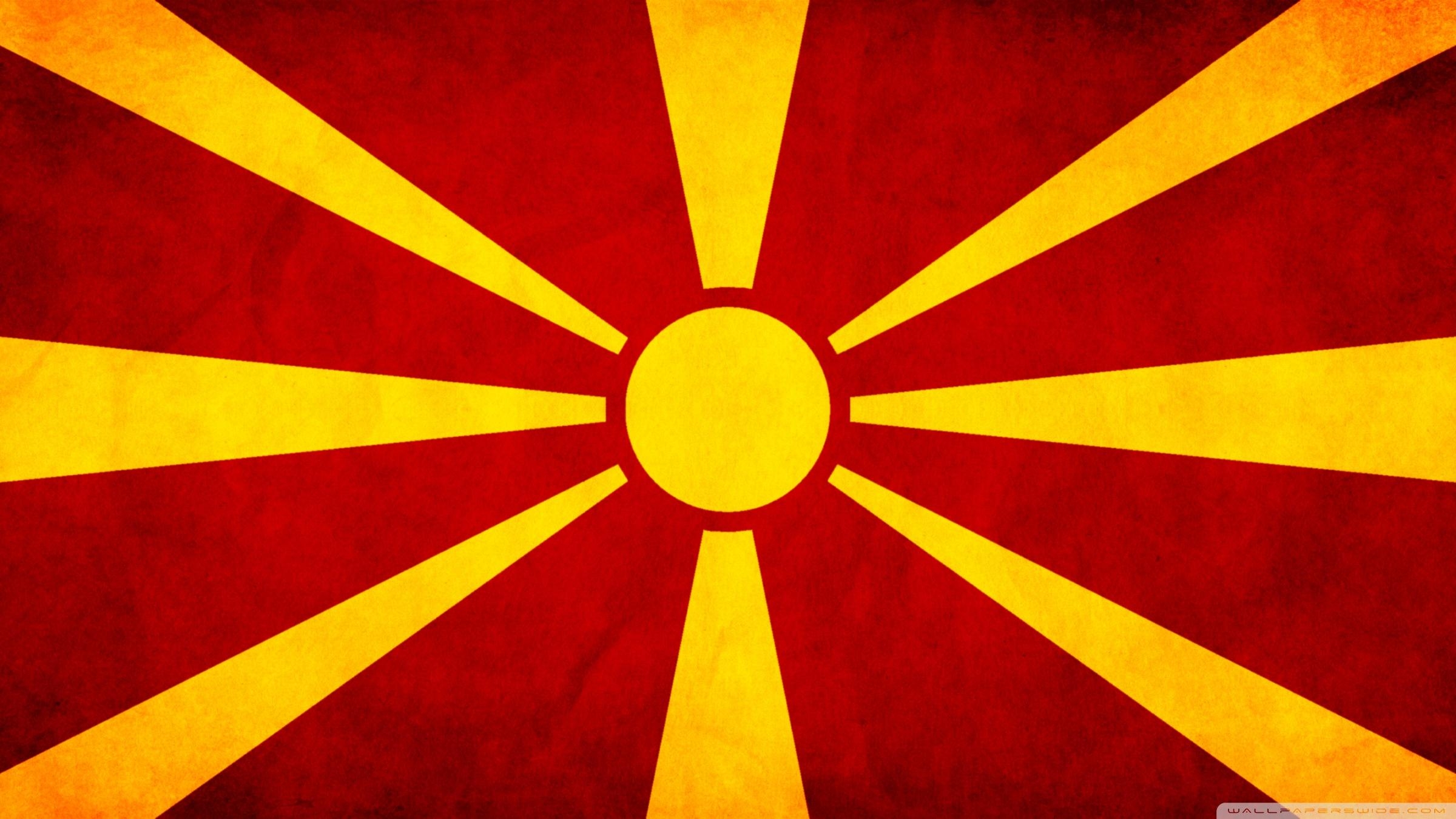 2400x1350 Macedonian Flag ❤ 4K HD Desktop Wallpaper for 4K Ultra HD TV • Dual, Desktop