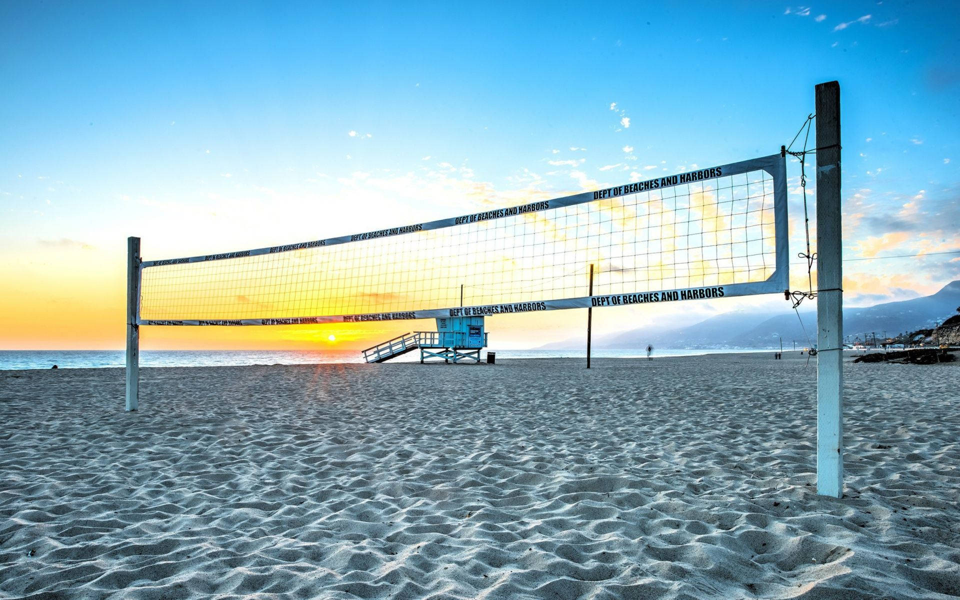 1920x1200 Download Beach Volleyball Net, Desktop