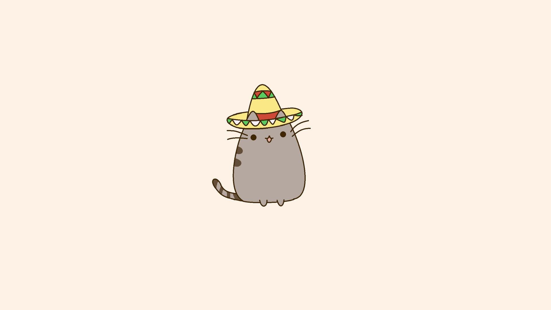 1920x1080 Pusheen Cat Desktop, Desktop