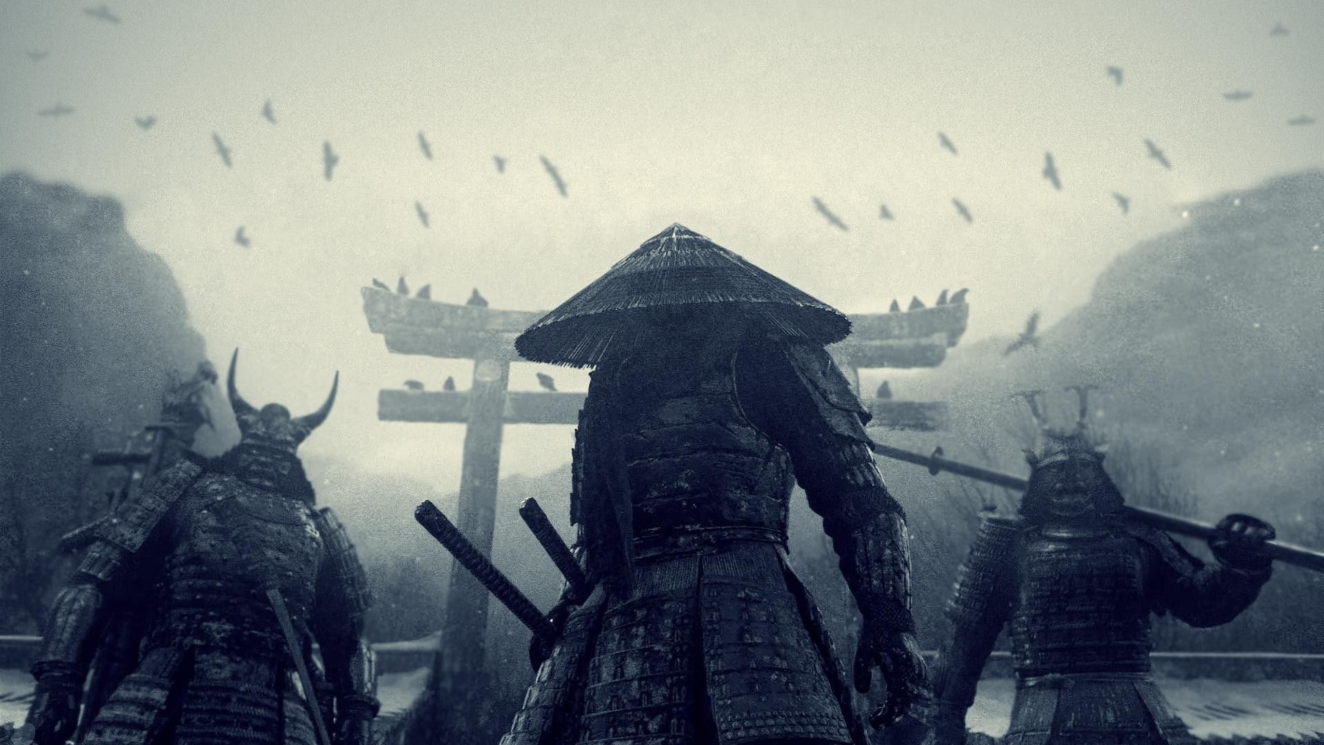 1920x1080 Samurai Background, Desktop