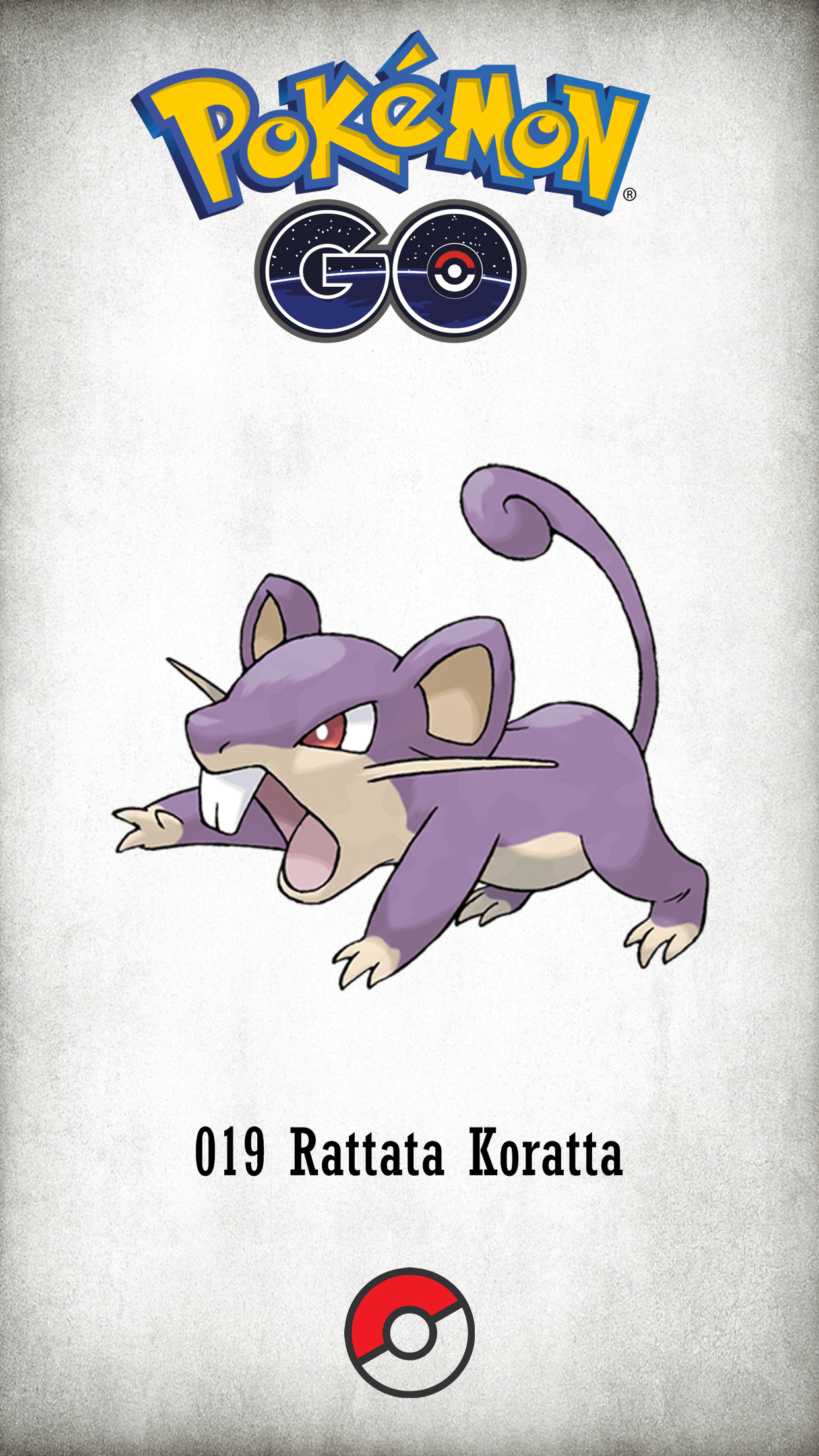 1250x2210 Character Rattata Koratta, Phone