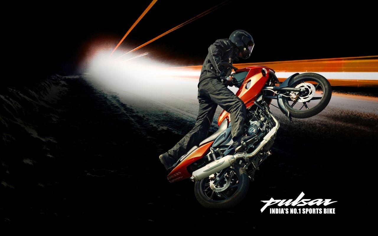 1280x800 Bajaj Pulsar 220 Stunt Mania wallpaper, Desktop