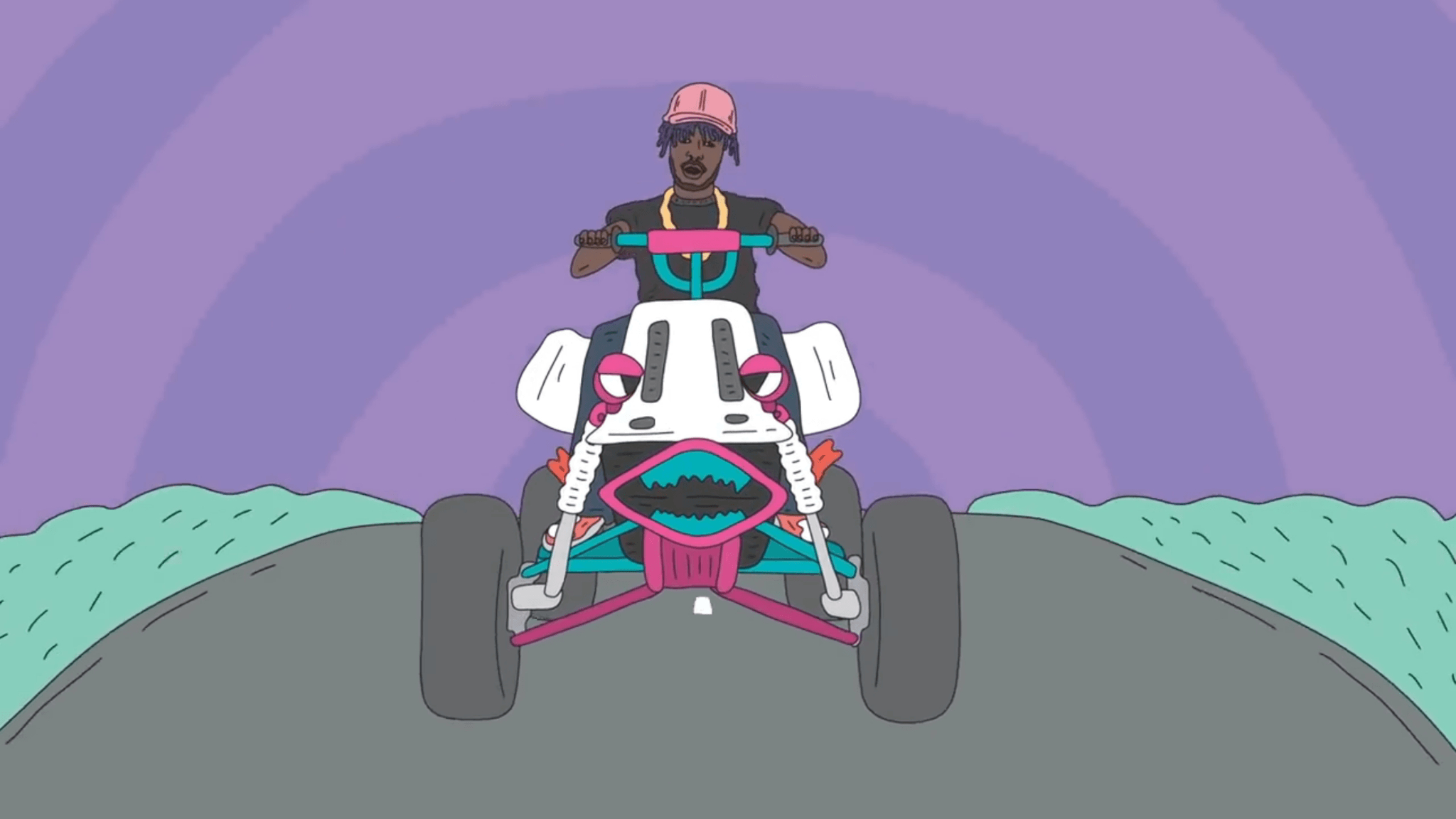 2050x1160 Lil Uzi Vert Was Right (Animated Music Video), Desktop