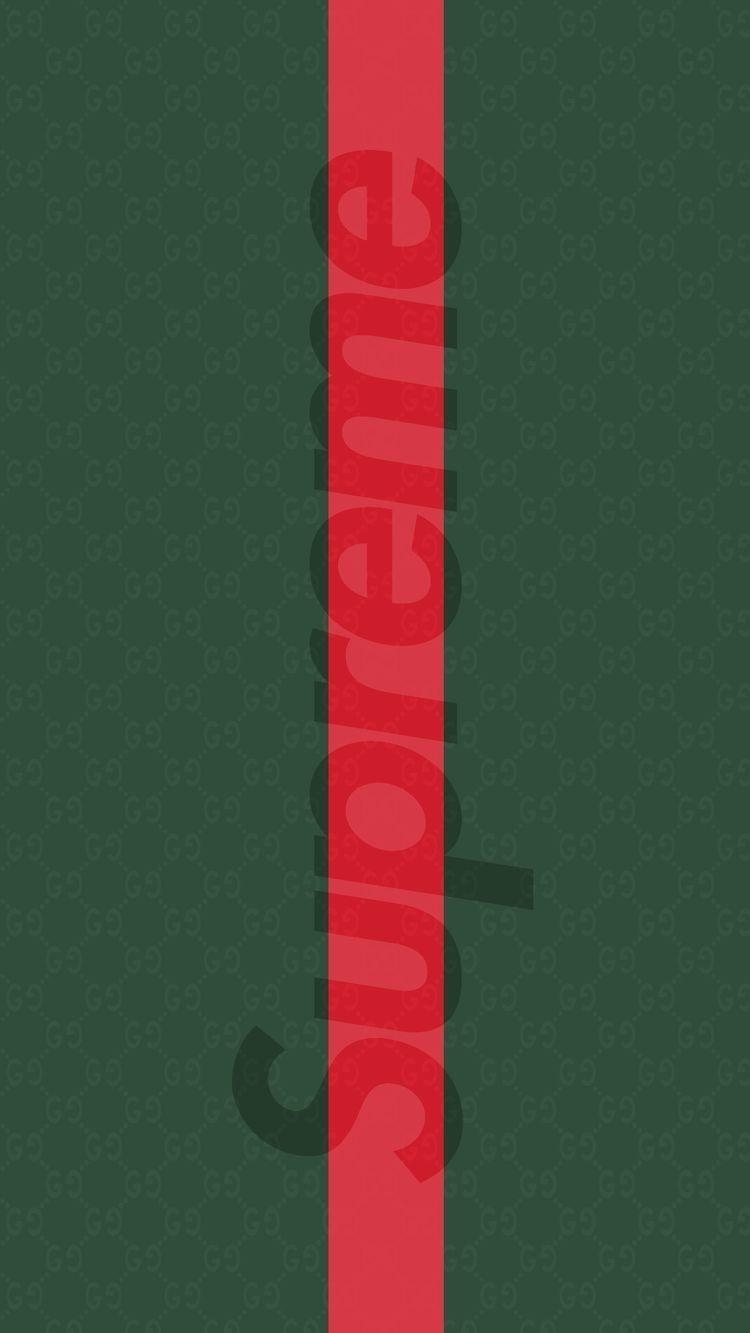 750x1340 Supreme x Gucci. Supreme wallpaper, Supreme iphone wallpaper, Gucci wallpaper iphone, Phone