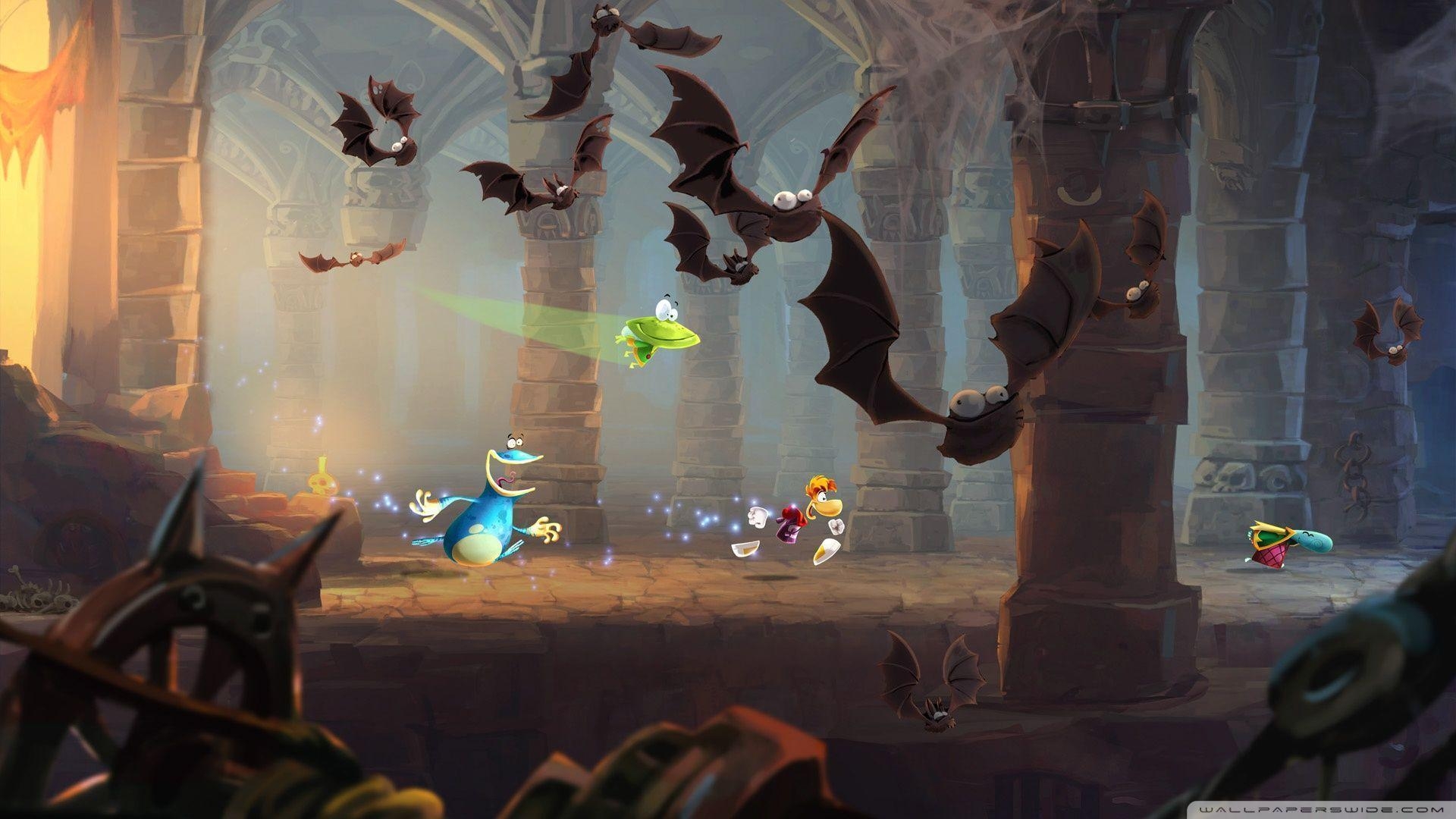 1920x1080 Rayman Legends Batcave HD desktop wallpaper, Widescreen, High, Desktop