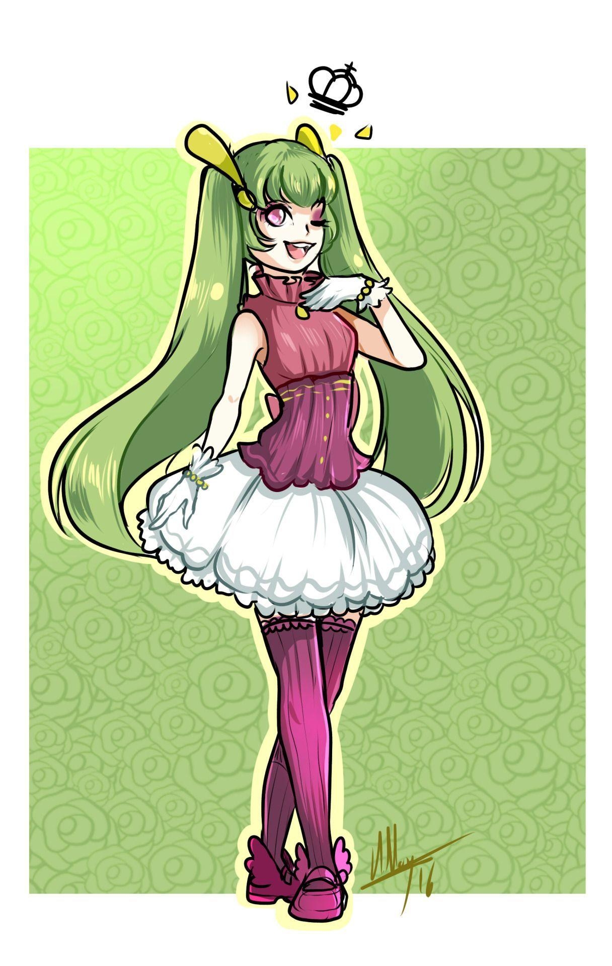 1220x1920 Steenee Gijinka. Pokemon. Pokemon gijinka and Pokémon, Phone