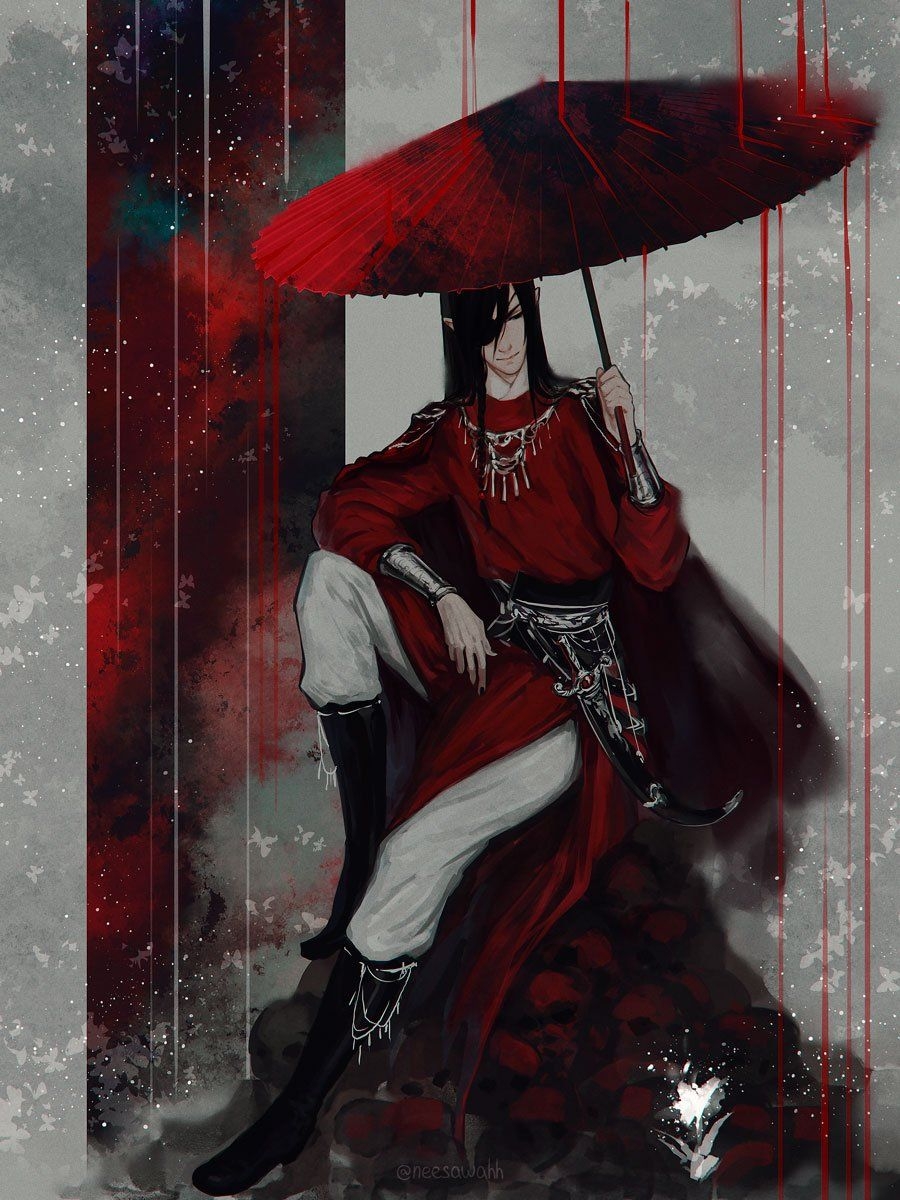 900x1200 Hua Cheng Guan Ci Fu Anime, Phone