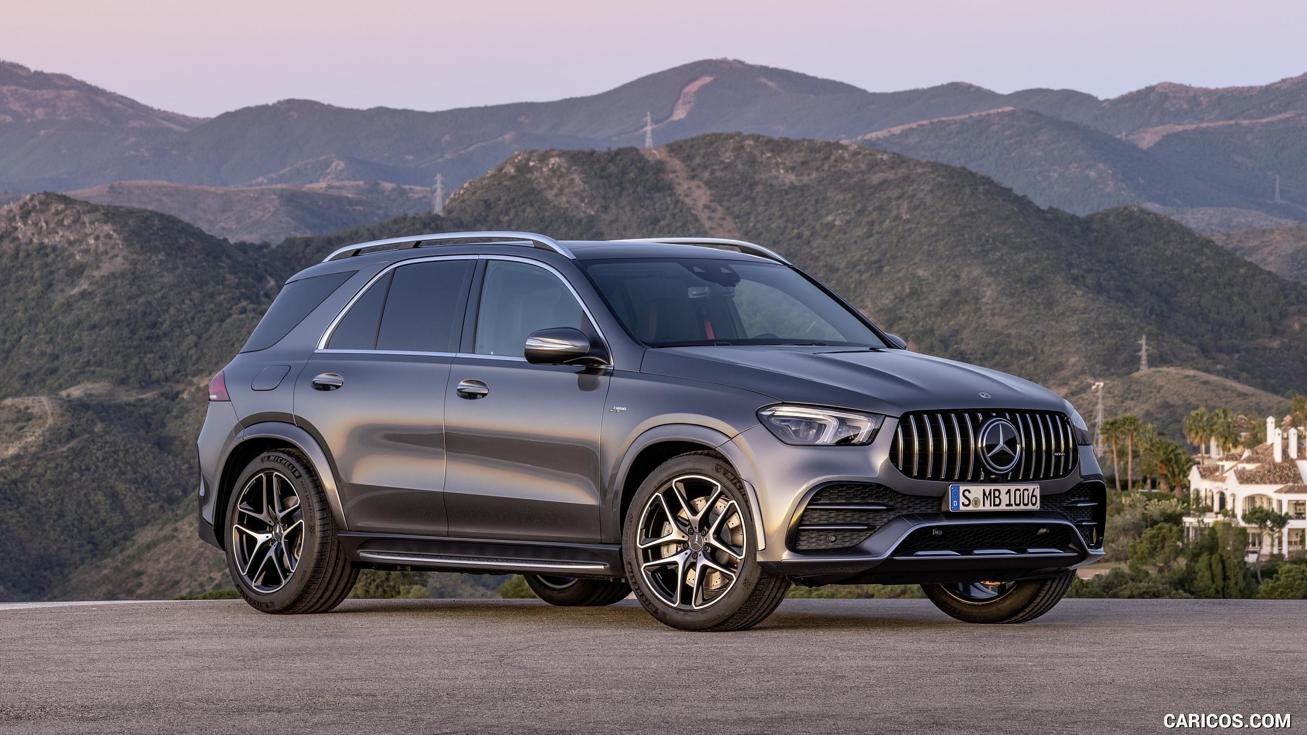 2560x1440 Mercedes AMG GLE 53 4MATIC+ (Color: Selenite Grey), Desktop