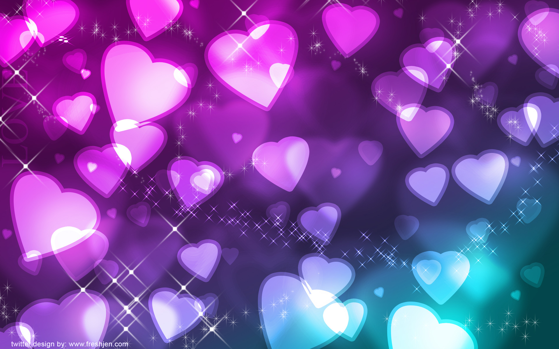 1920x1200 Free download Twitter Background Background Heart Hearts Freshjen HD wallpaper [] for your Desktop, Mobile & Tablet. Explore Heart Desktop Wallpaper Free. Wallpaper Heart, Desktop