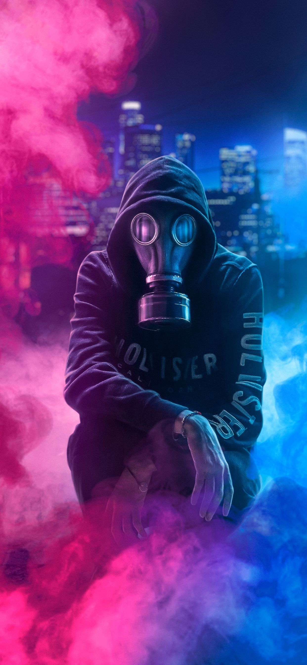 1250x2690 Anime Gas Mask iPhone Wallpaper. iPhone wallpaper, Phone