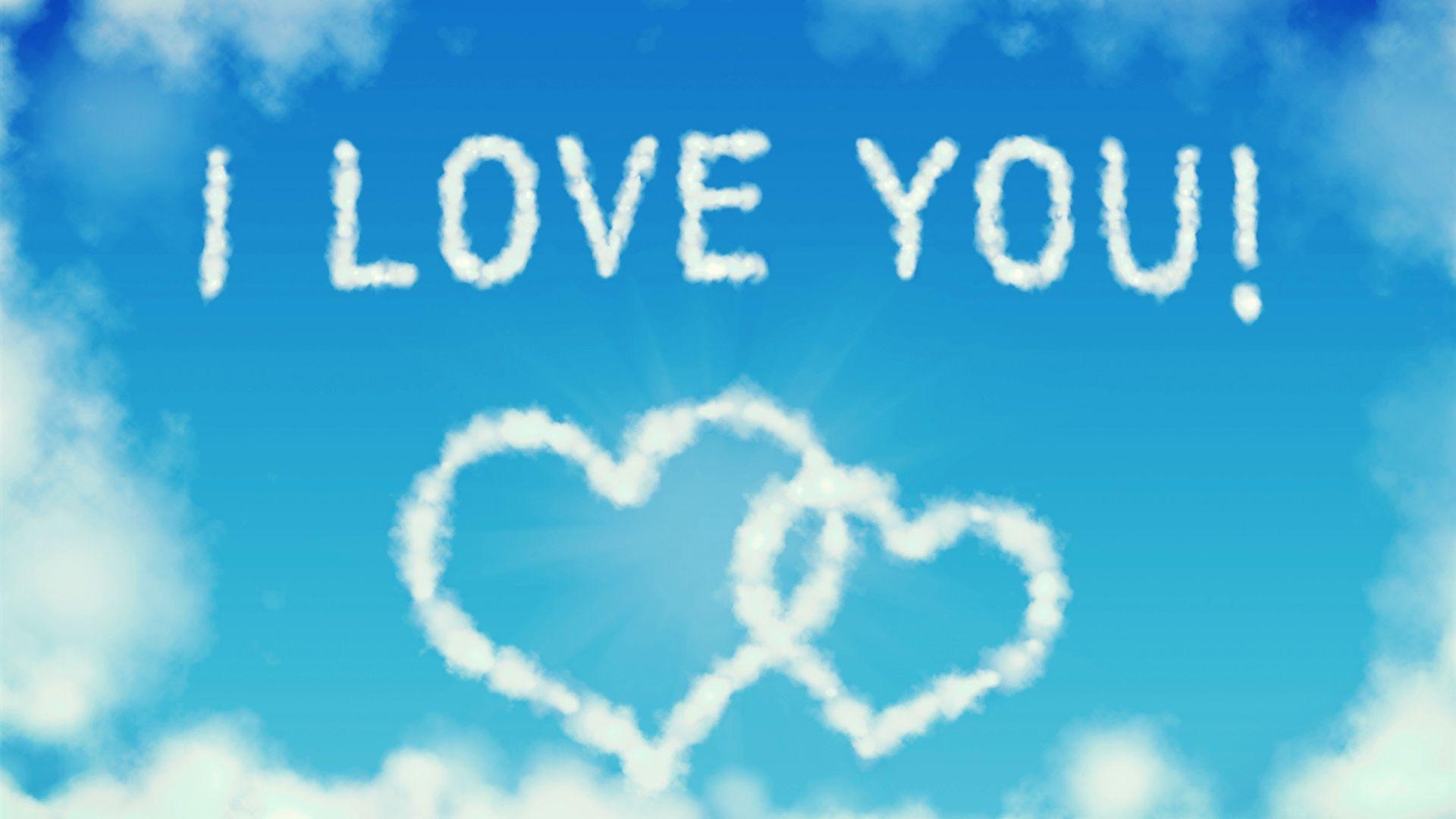 1920x1080 I Love You Wallpaper, Desktop