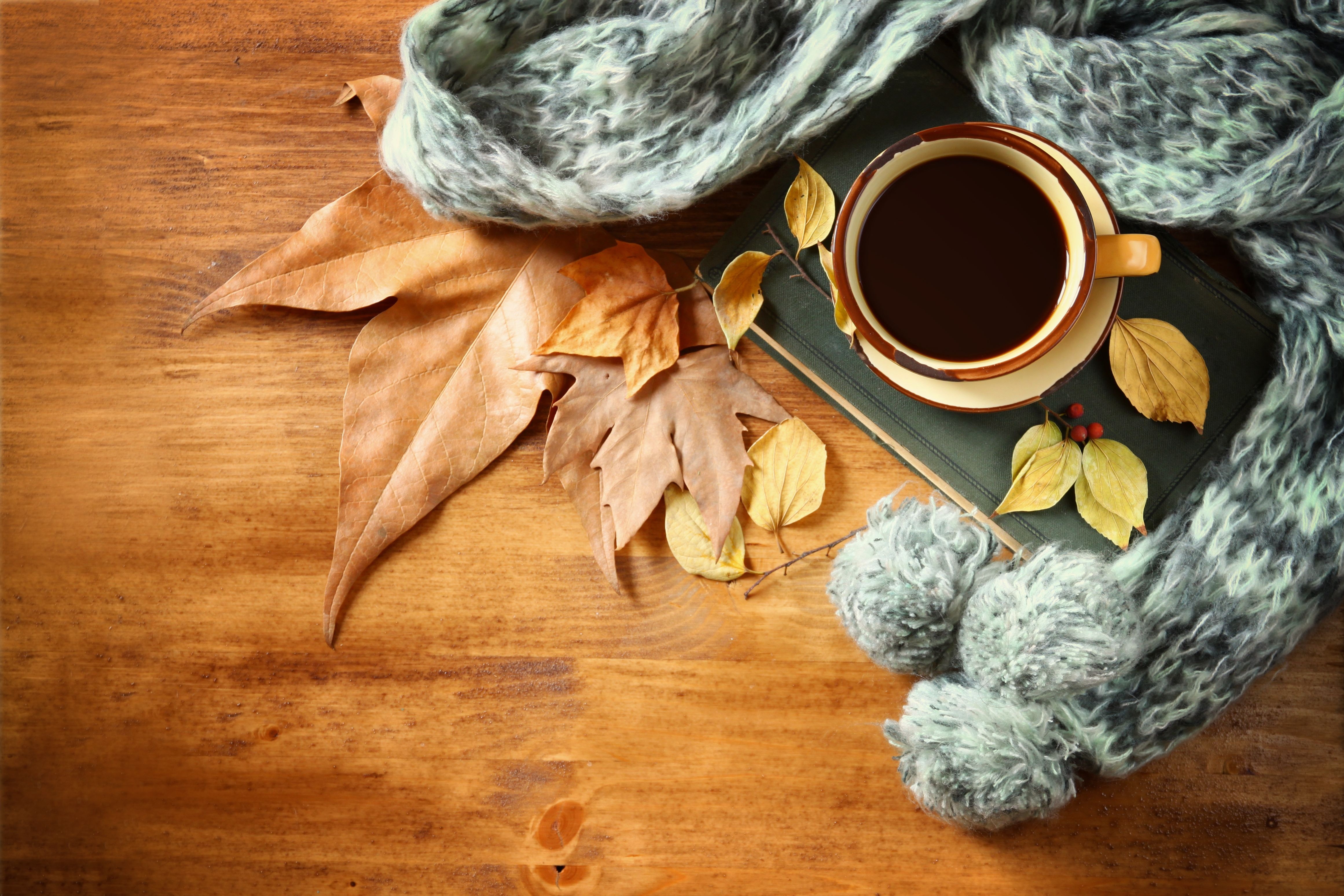 4650x3100 Coffee Hello Fall Wallpaper Free Coffee Hello Fall Background, Desktop