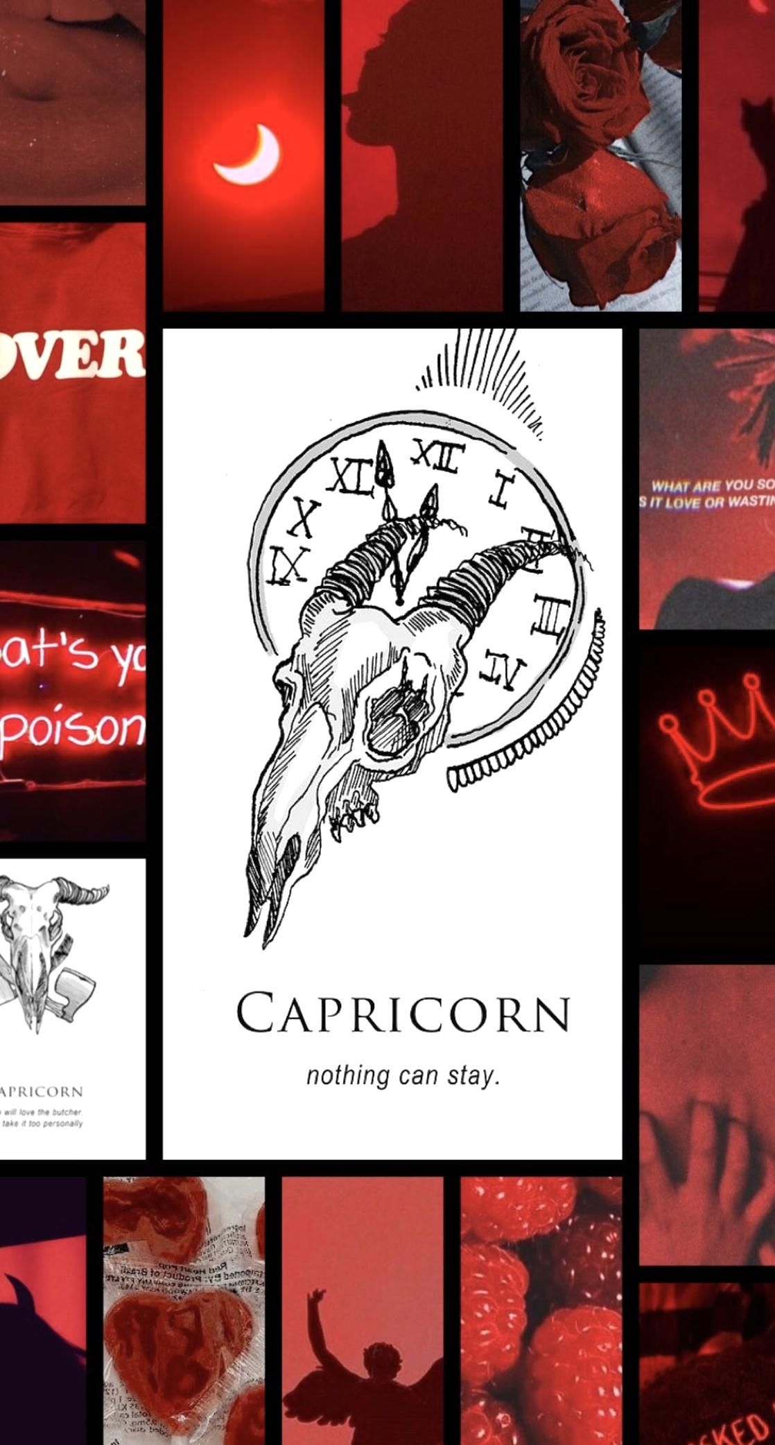 1120x2090 Capricorn aesthetics wallpaper. Capricorn aesthetic, Zodiac capricorn, Capricorn, Phone