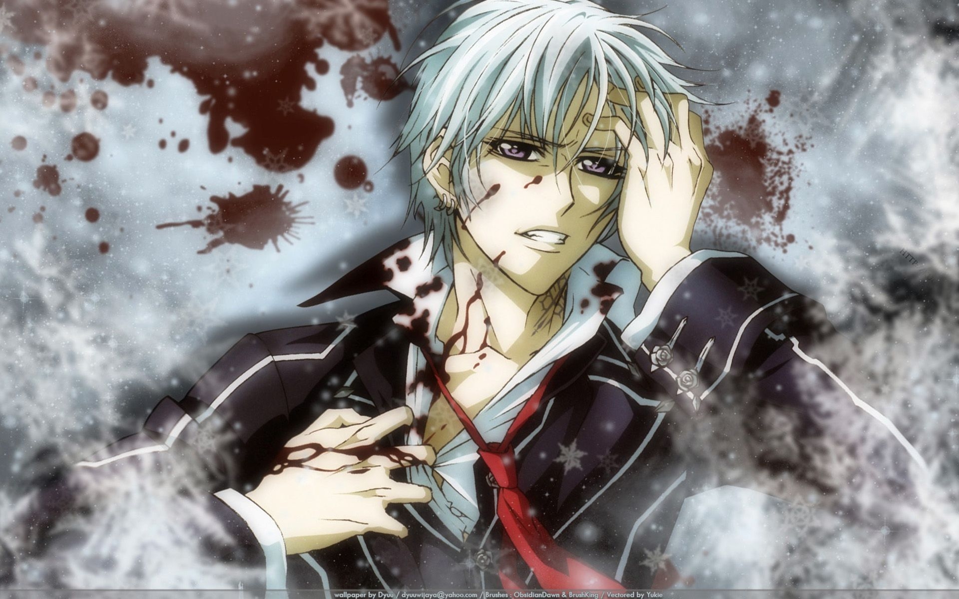 1920x1200 Vampire Knight Wallpaper: It's hurt. and cold, Desktop