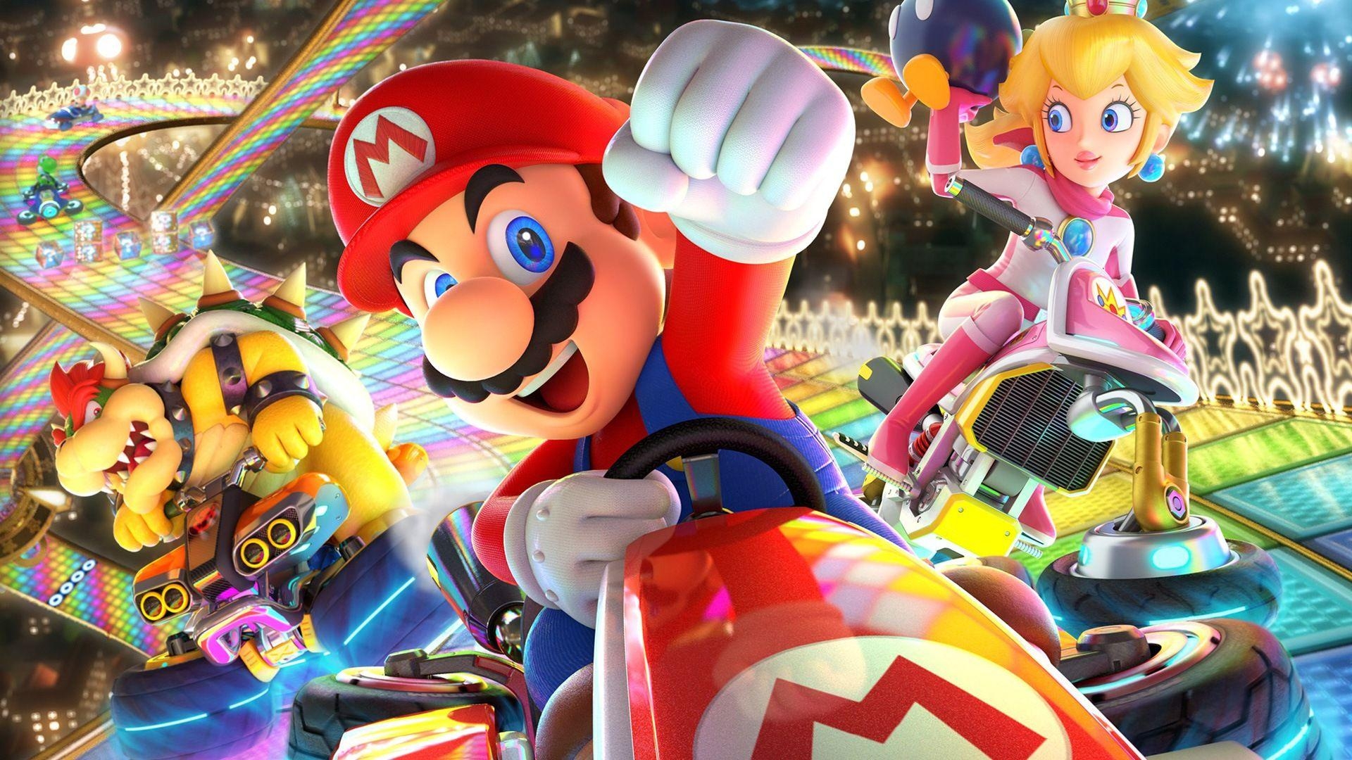 1920x1080 Mario Kart 8 Deluxe HD Wallpaper, Desktop