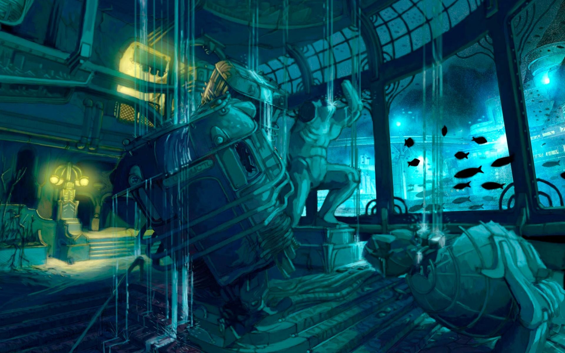 1920x1200 Bioshock Background, Desktop