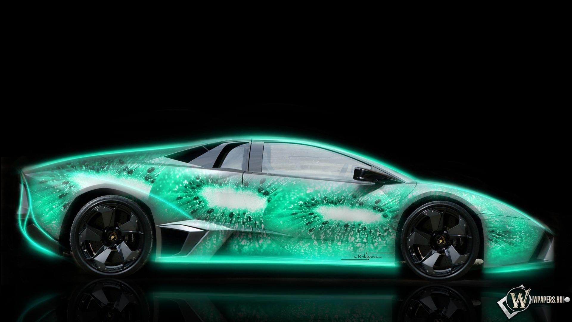 1920x1080 Lamborghini With Neon Lights And Flames: Lamborghini gallardo, Desktop