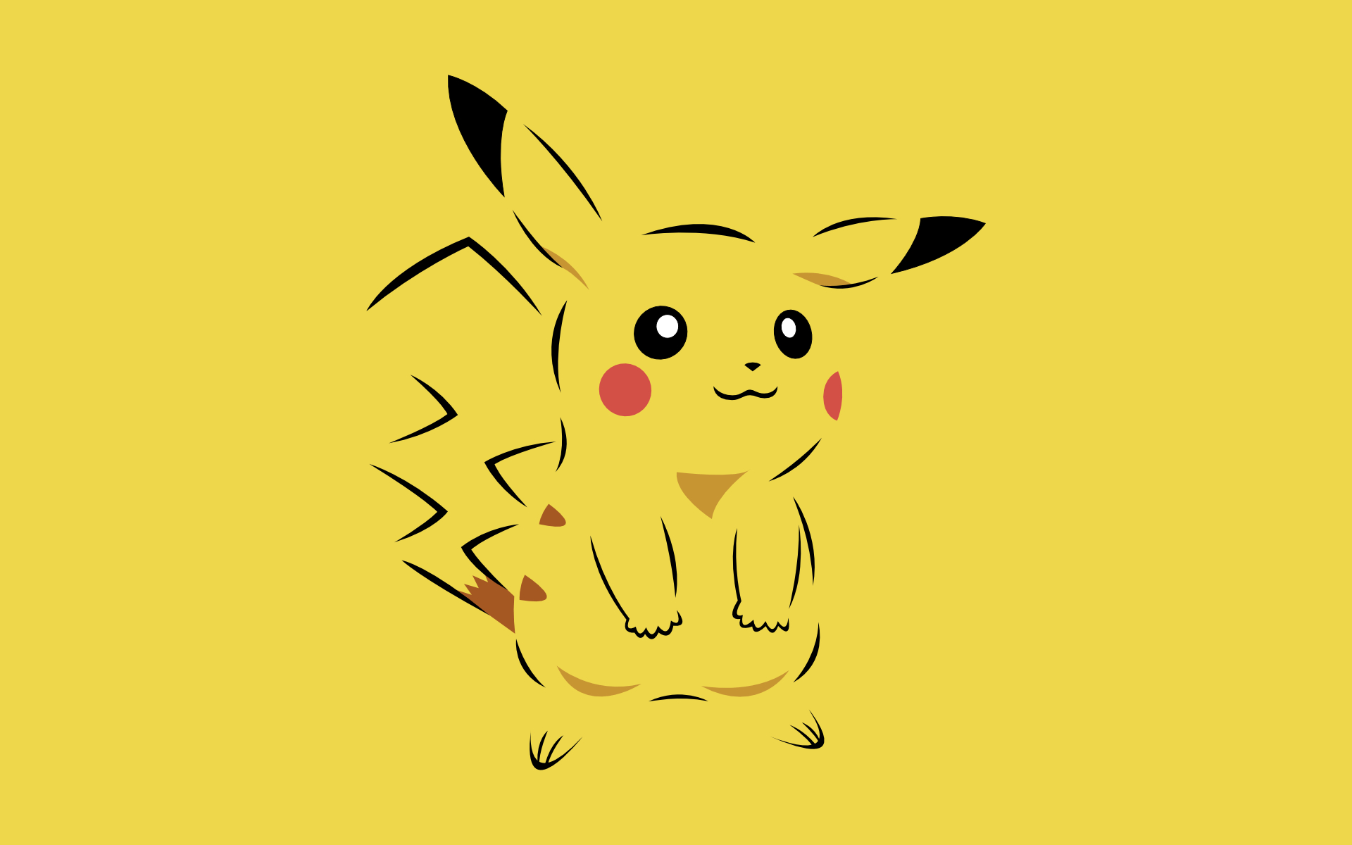 1920x1200 Cute Pikachu Wallpaper HD, Desktop