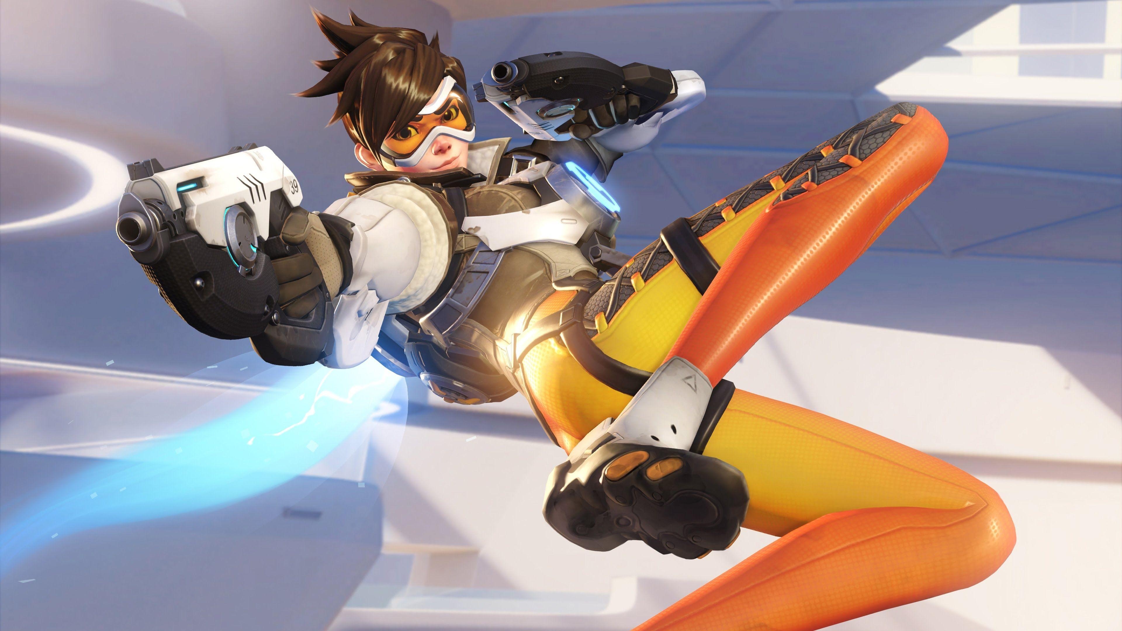 3840x2160 Tracer (Overwatch) HD Wallpaper, Desktop