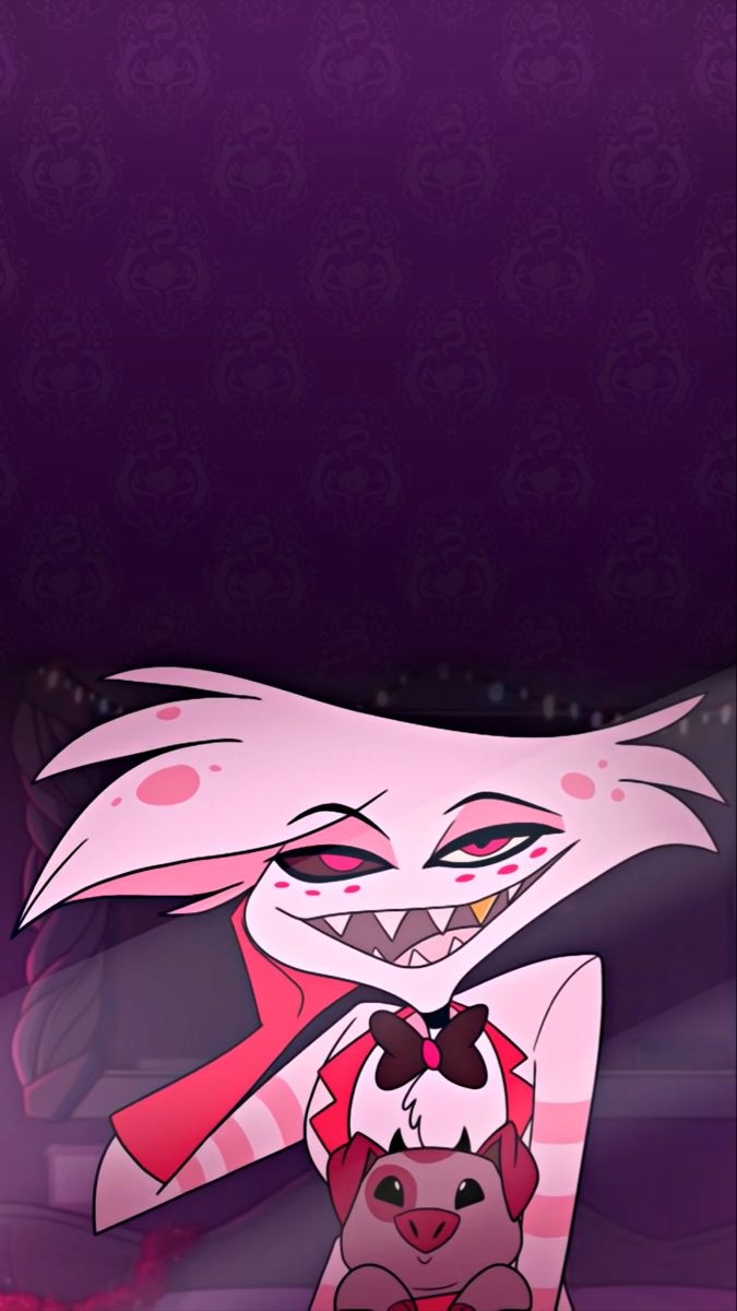 680x1200 Hd wallpaper angel dust hazbin hotel, Phone