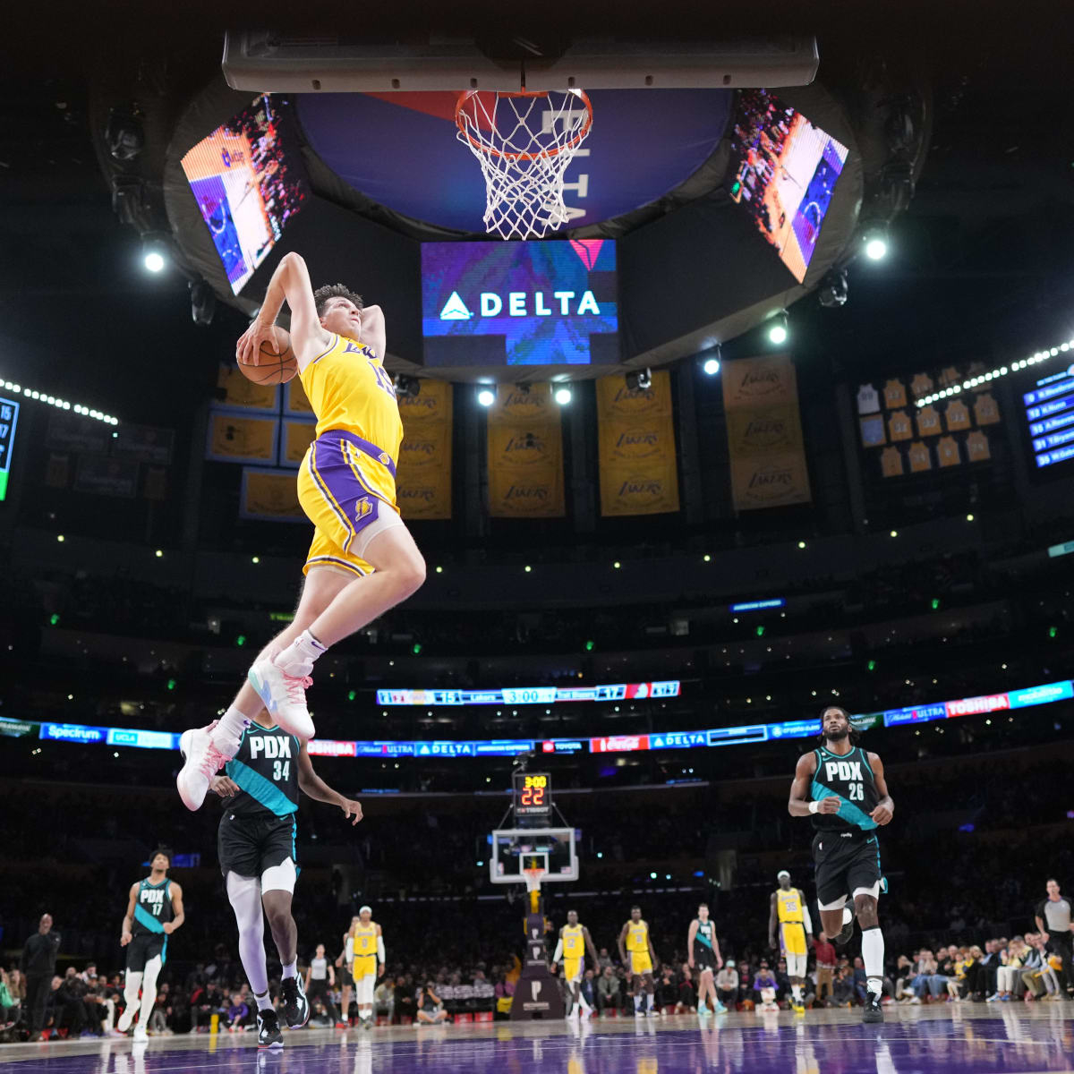 1200x1200 Lakers News: Austin Reaves Clowned By Lakers Teammates During Postgame Interview Lakers. News, Rumors, Videos, Schedule, Roster, Salaries And More, Phone