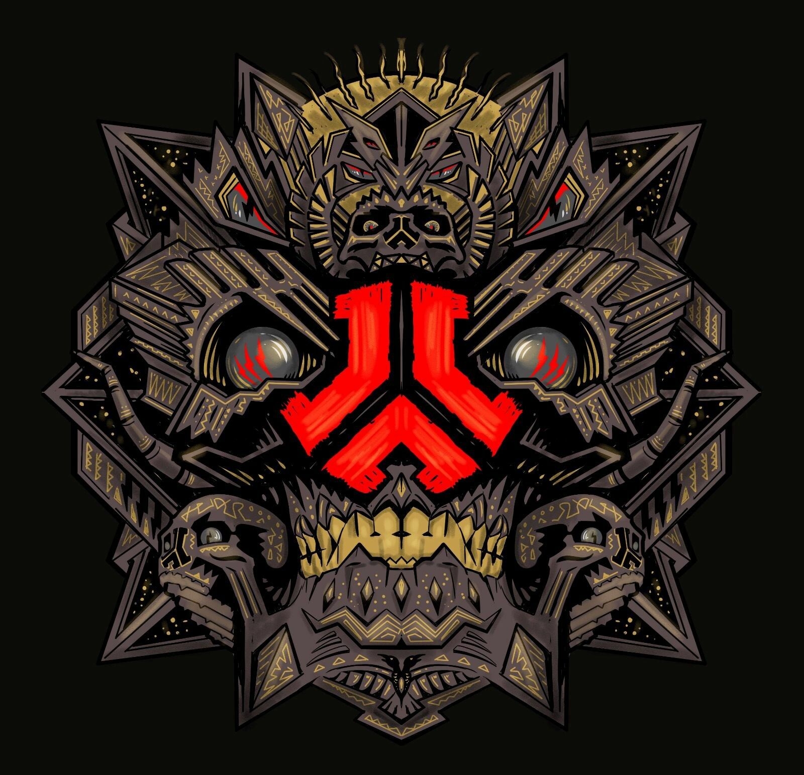 1600x1550 I made a Defqon.1 wallpaper, enjoy! [4k], Desktop