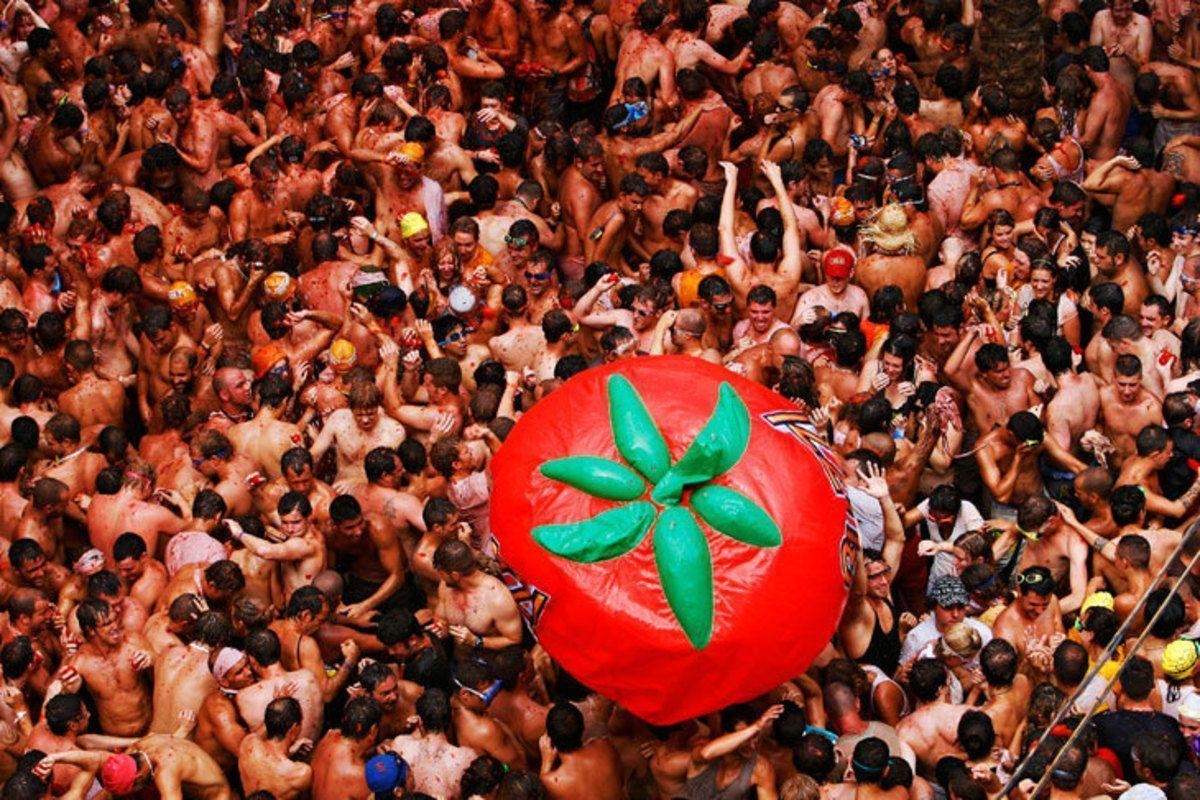 1200x800 LA TOMATINA. Buñol, SPAIN, Desktop