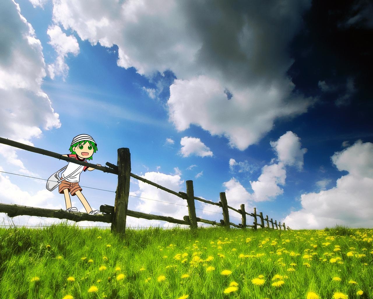 1280x1030 Pix For > Yotsuba Wallpaper Gun, Desktop