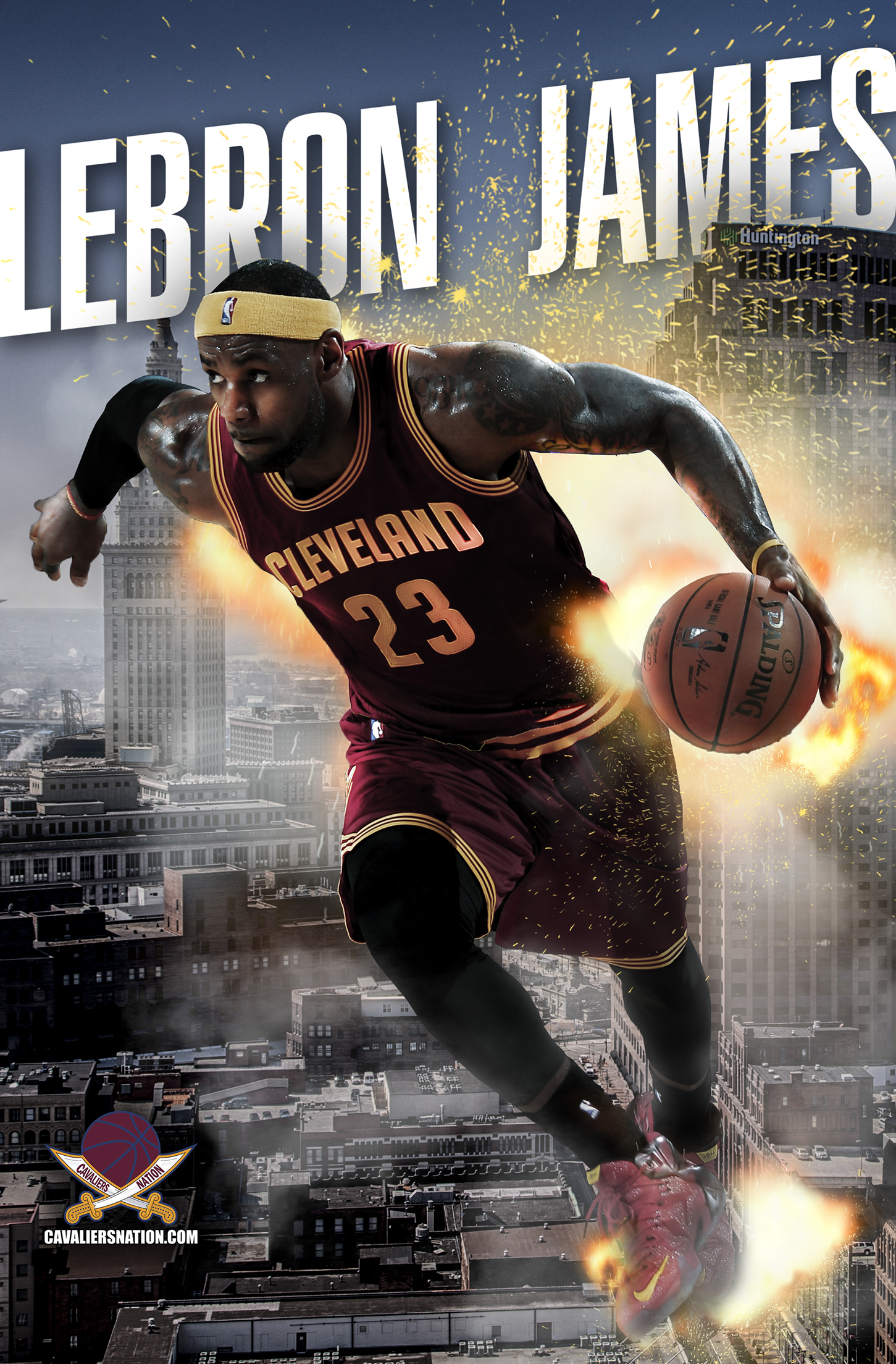 1460x2210 Cavs Nation LeBron James Wallpaper, Phone