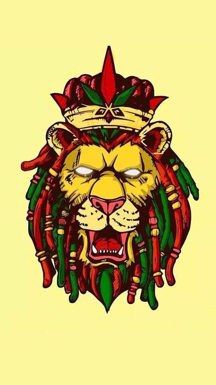 720x1280 rasta lion wallpaper, Phone