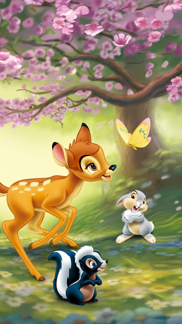 750x1340 Bambi Wallpaper Deskx1334 px, Phone