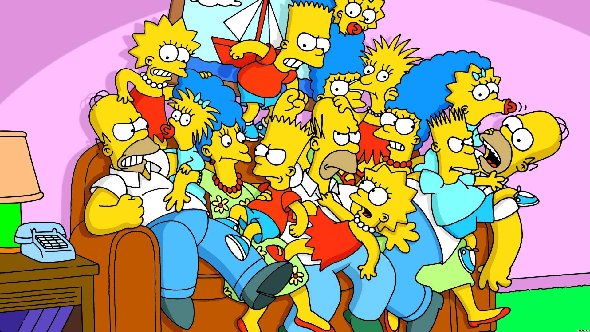 1920x1080 The Simpson Characters Picture Download Wallpaper Desktop, Desktop