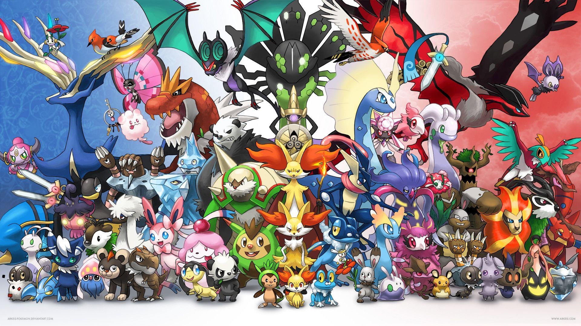 1920x1080 All Legendary Pokemon Wallpaper Free All Legendary Pokemon Background, Desktop