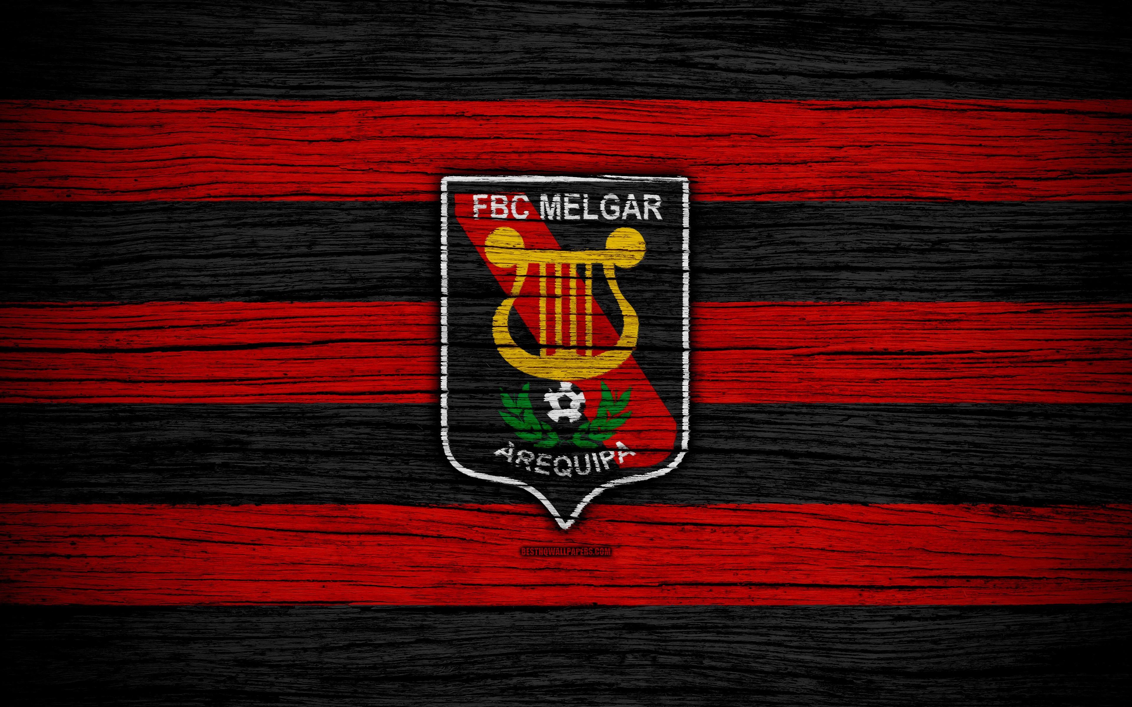 3840x2400 Download wallpaper FBC Melgar FC, 4k, Peruvian Primera Division, Desktop