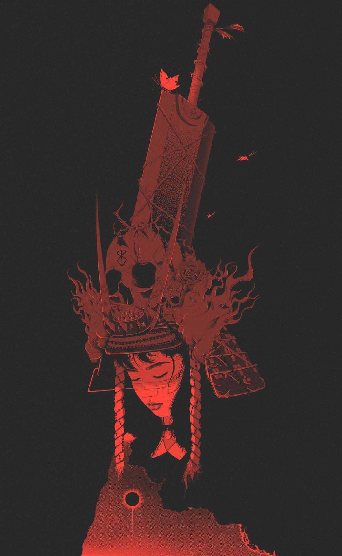 1190x1920 Berserk Wallpaper, Phone