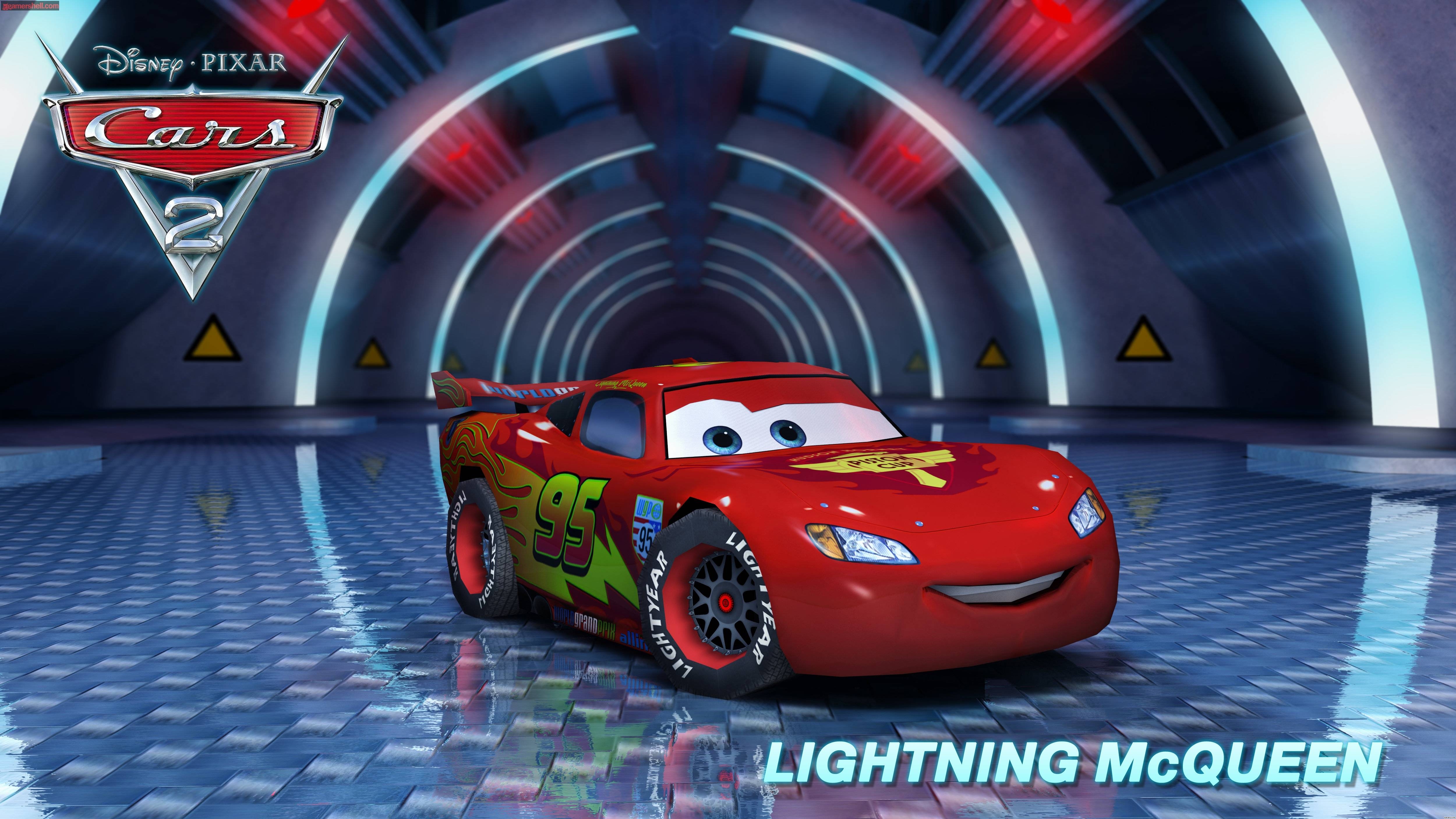 5000x2820 Cars 2 Lightning McQueen Wallpaper 2 Wallpaper, Desktop