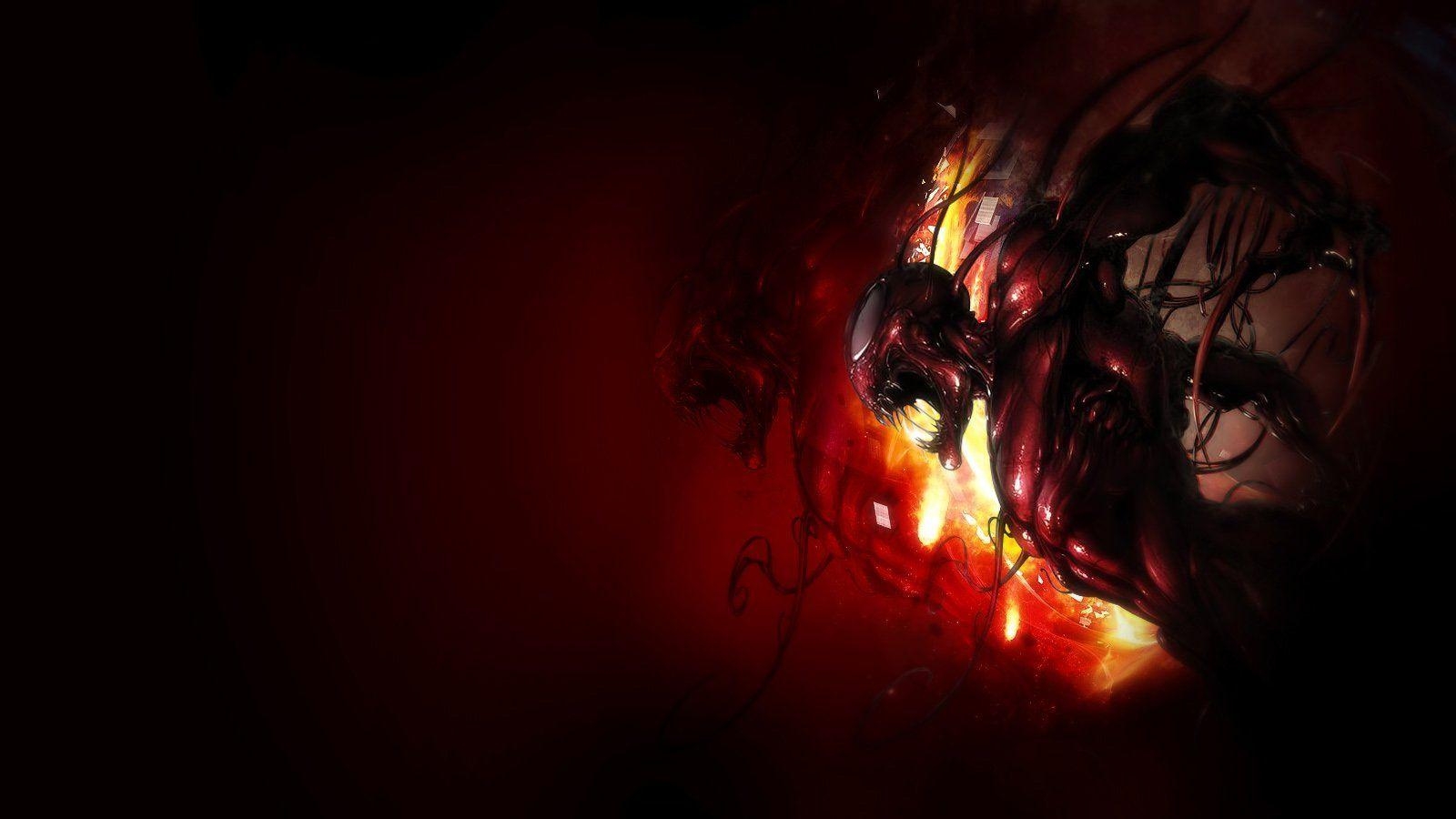 1600x900 image of Venom Vs Carnage HD Wallpaper - #SpaceHero, Desktop