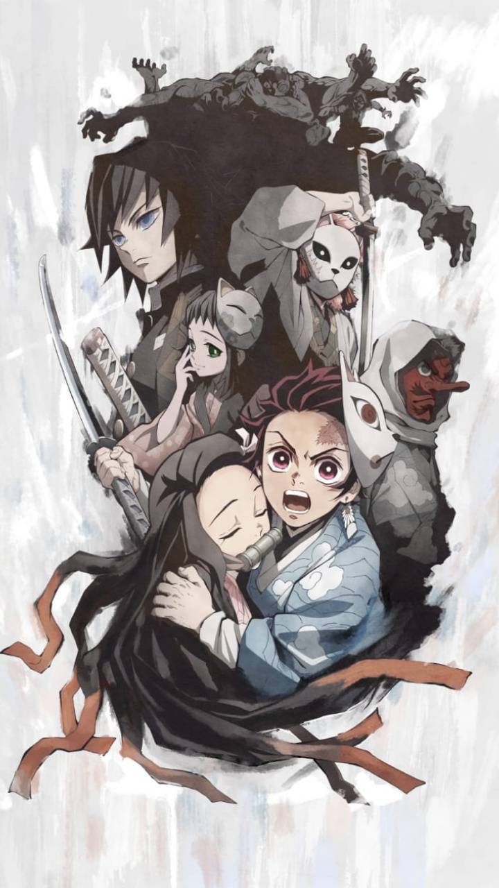 720x1280 Tanjiro y nezuko wallpaper, Phone