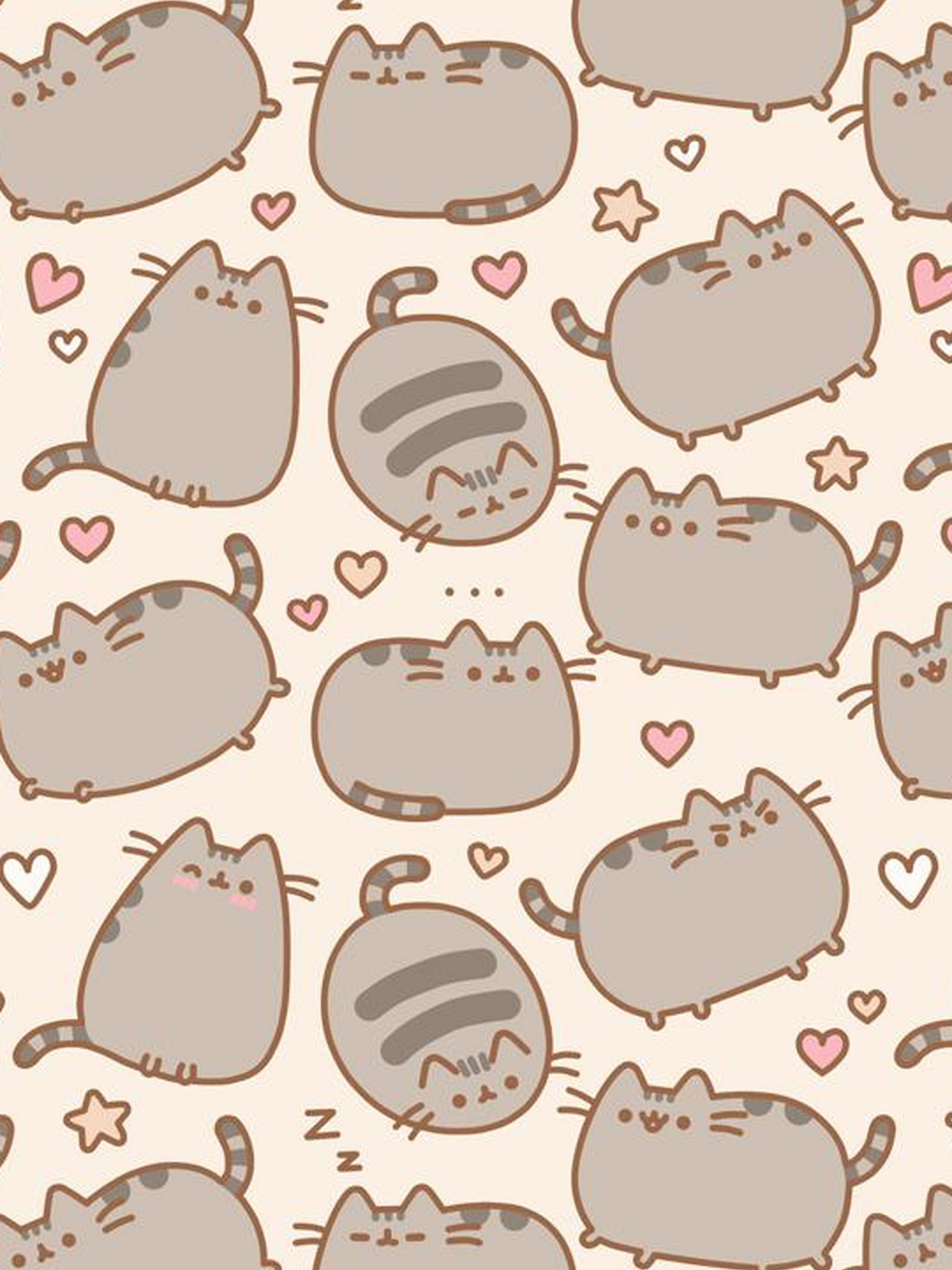 2050x2740 Free download Download Random Cute Pusheen Cat For HD 4k Sony, Phone