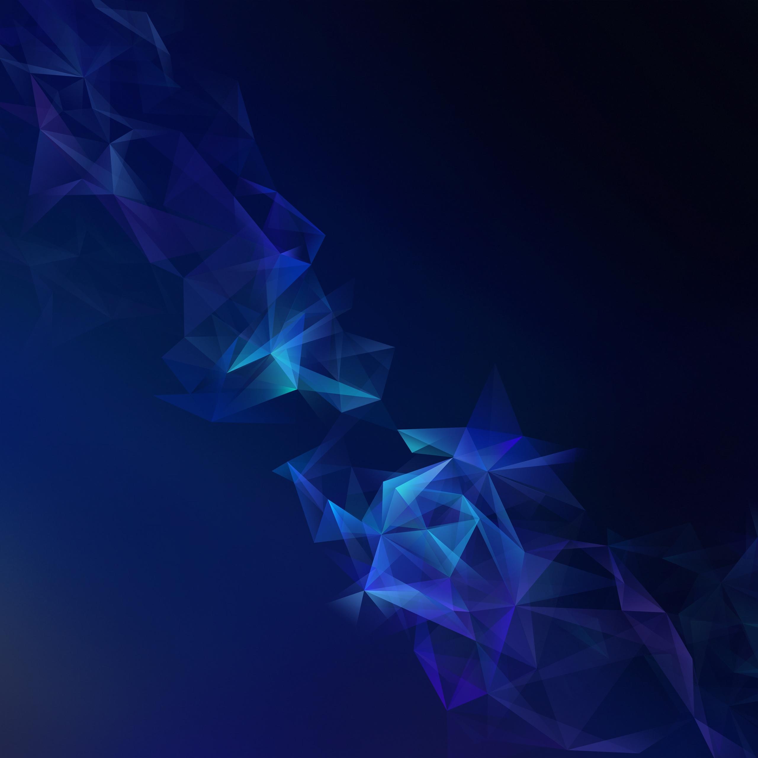 2560x2560 #Samsung Galaxy Tab S #Gradient, #Blue, #Stock. Minimal, Phone