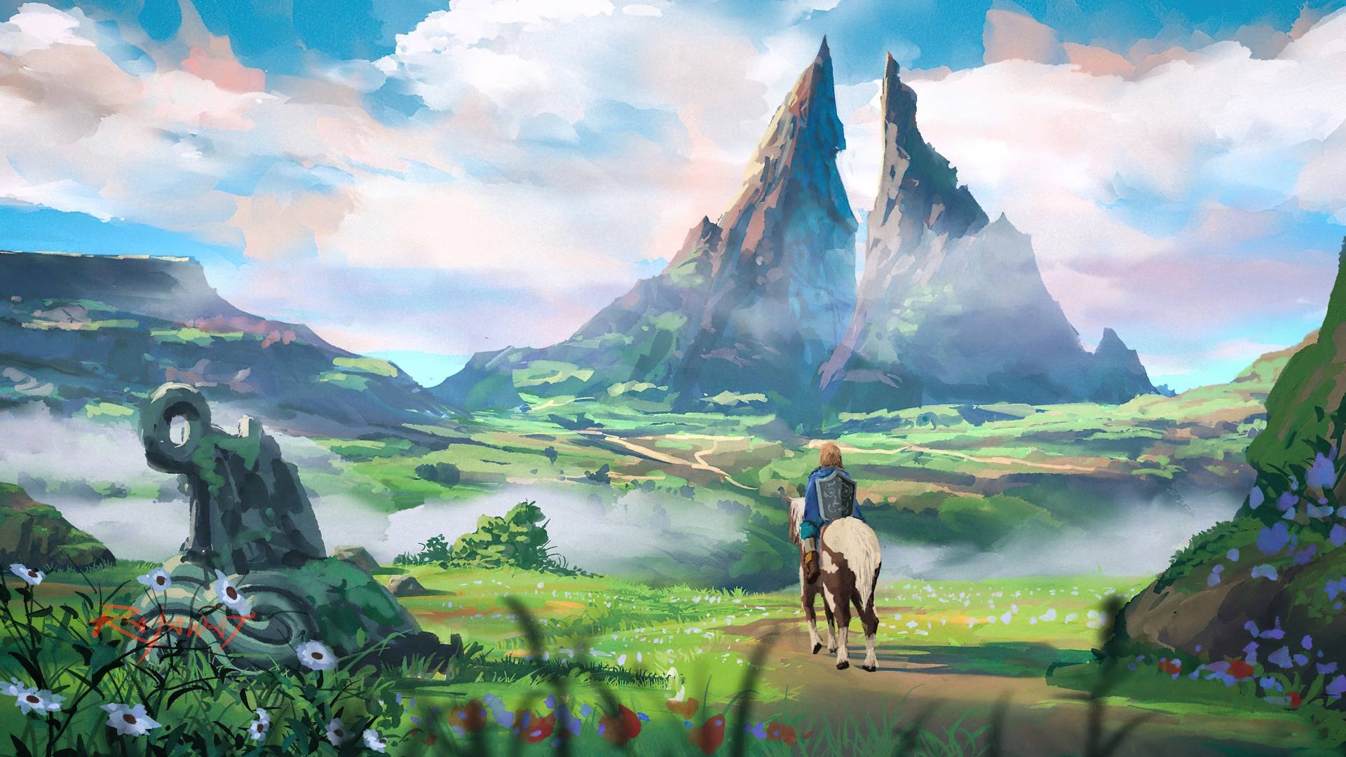 1920x1080 Zelda wallpaper, Desktop